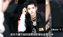 吴亦凡蔡徐坤最新爆料,揭秘娱乐圈背后的惊人真相！